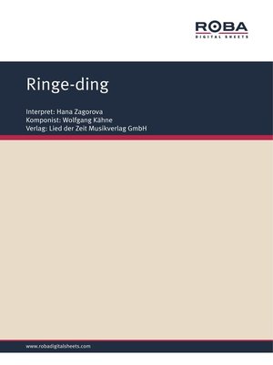 cover image of Ringe-ding